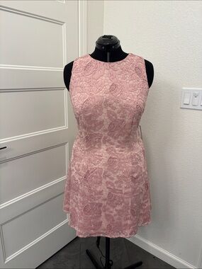 NWT Floral Lace Shift Dress